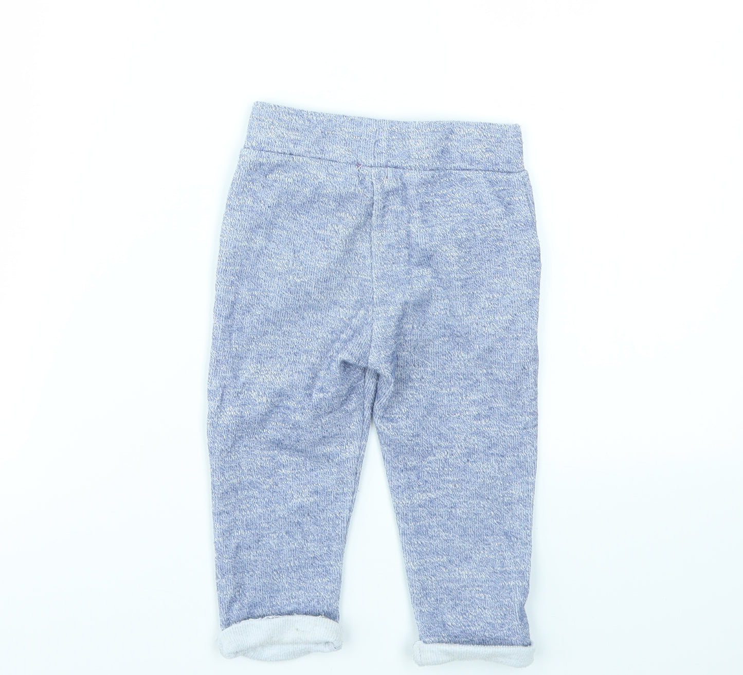 F&F Girls Blue   Capri Leggings Size 12-18 Months