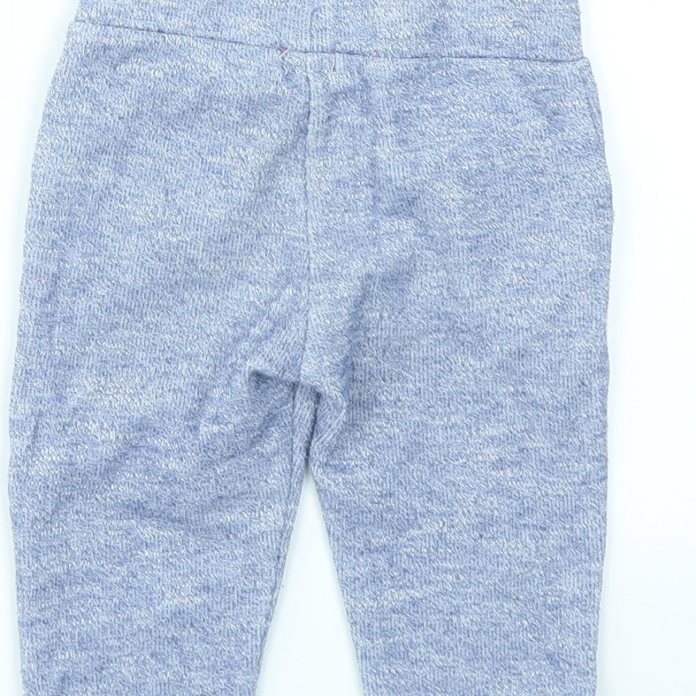 F&F Girls Blue   Capri Leggings Size 12-18 Months
