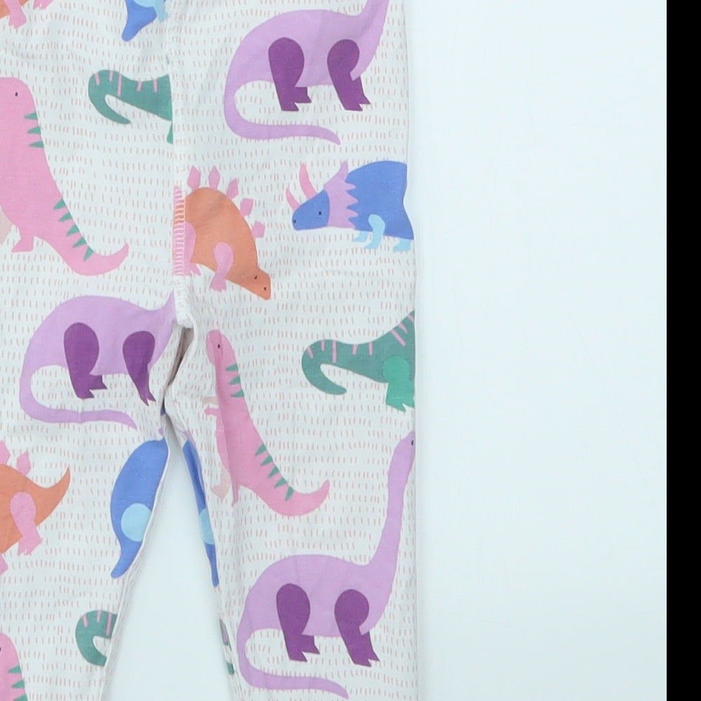 M&S Girls Multicoloured Animal Print  Cami Pyjama Set Size 12-18 Months