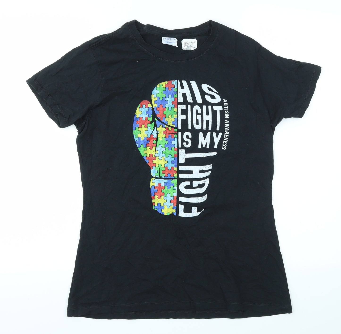 Port & Company Womens Black   Basic T-Shirt Size M