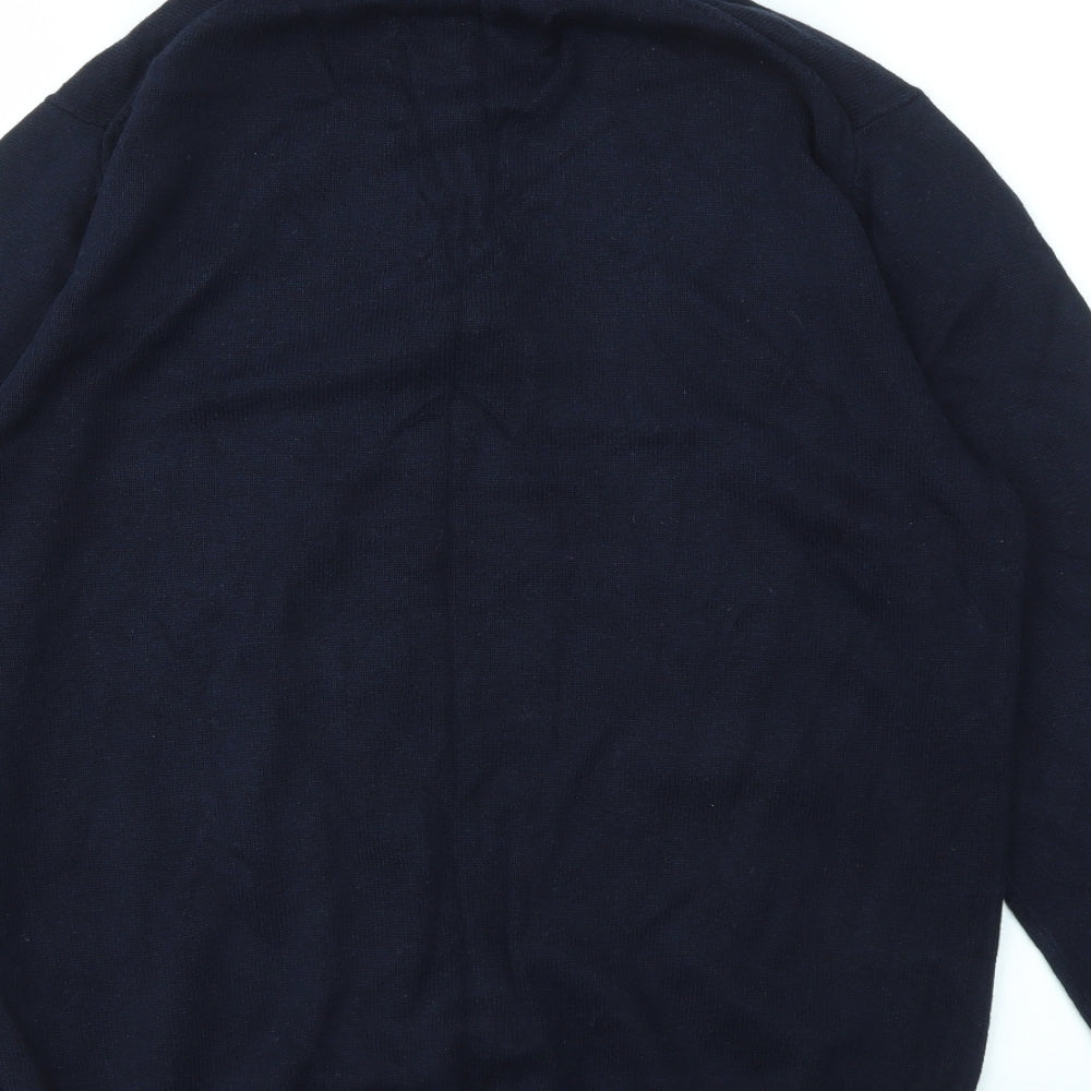 Raging Bull Mens Blue   Pullover Sweatshirt Size M