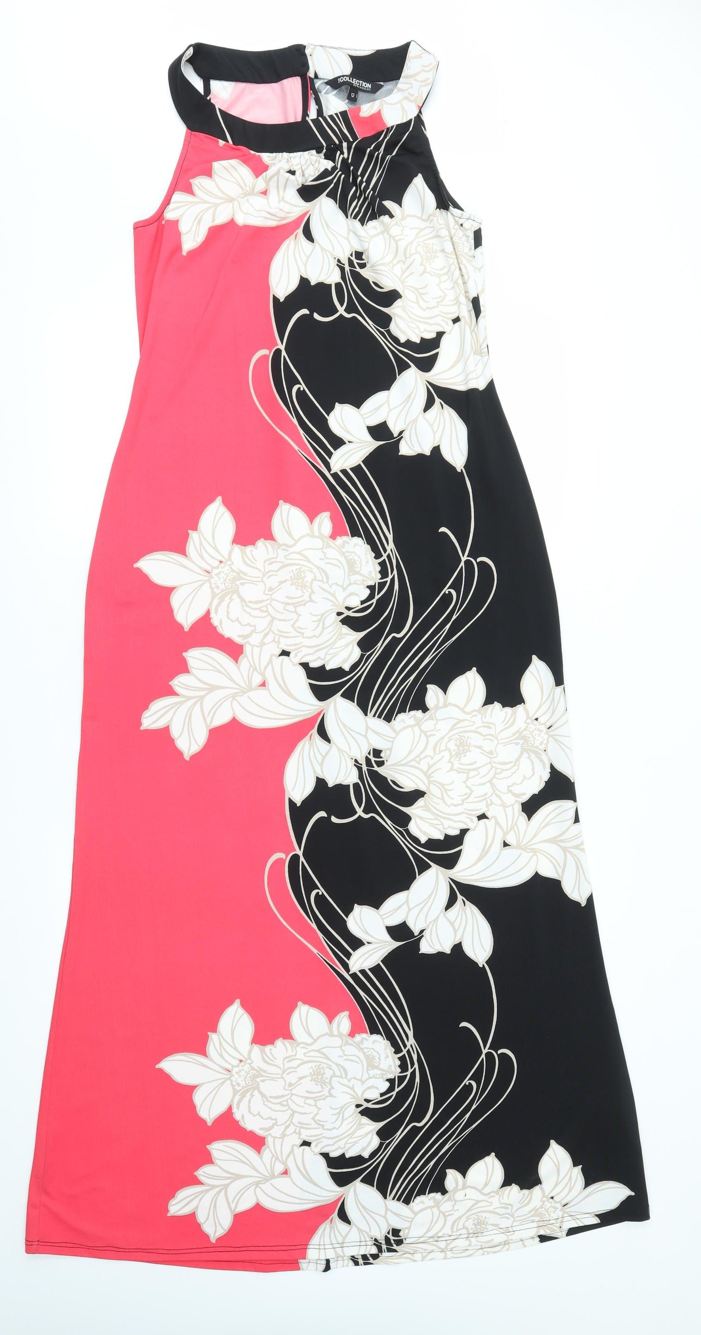 Debenhams Womens Multicoloured Geometric  Fit & Flare  Size 12