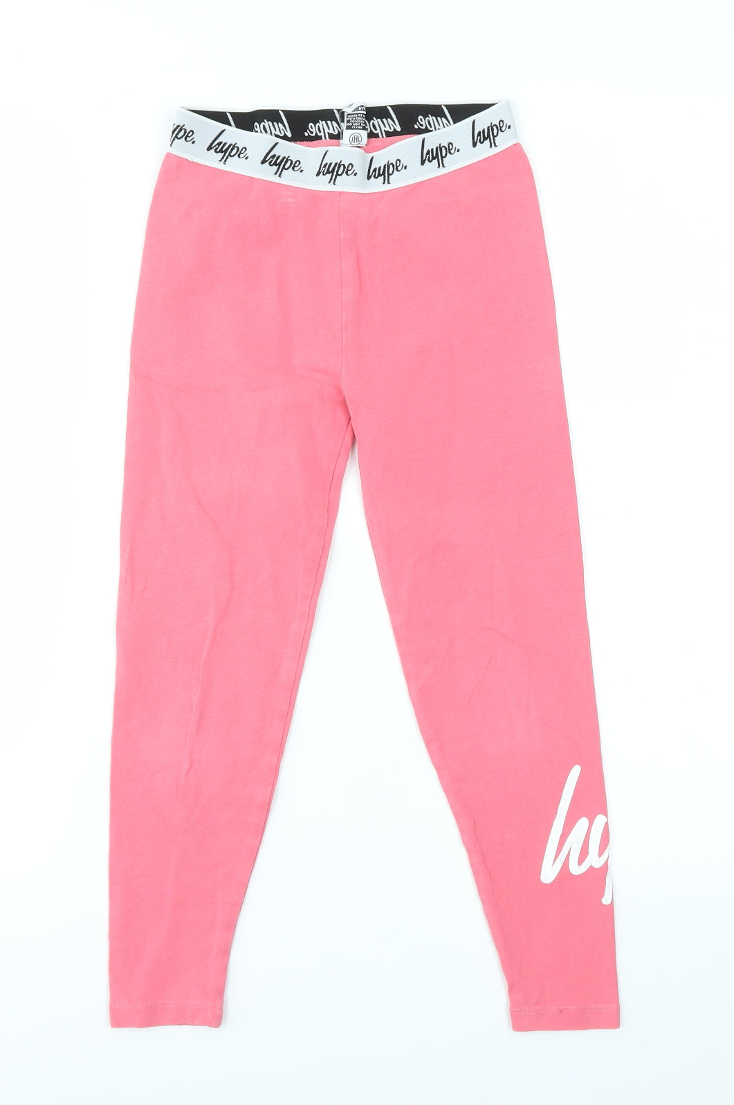 Hype Girls Pink   Jegging Trousers Size 9-10 Years