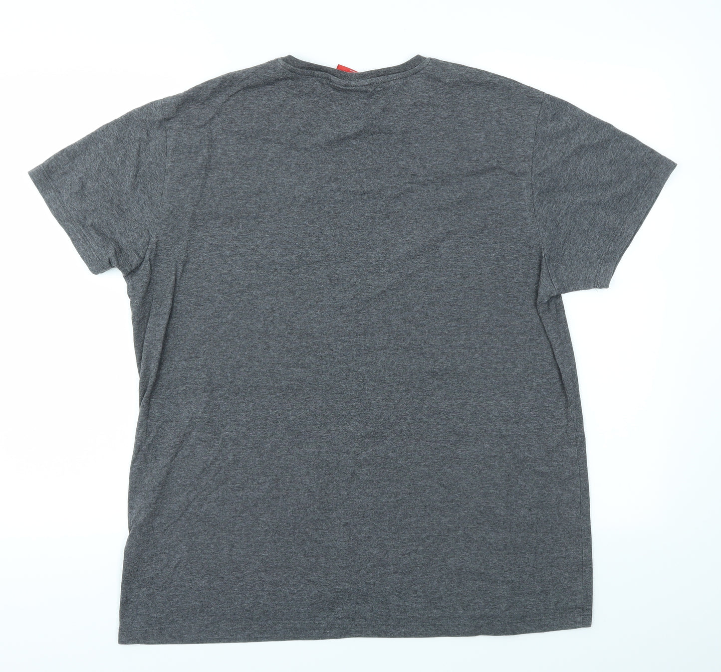 Cedar Wood State Mens Grey    T-Shirt Size L