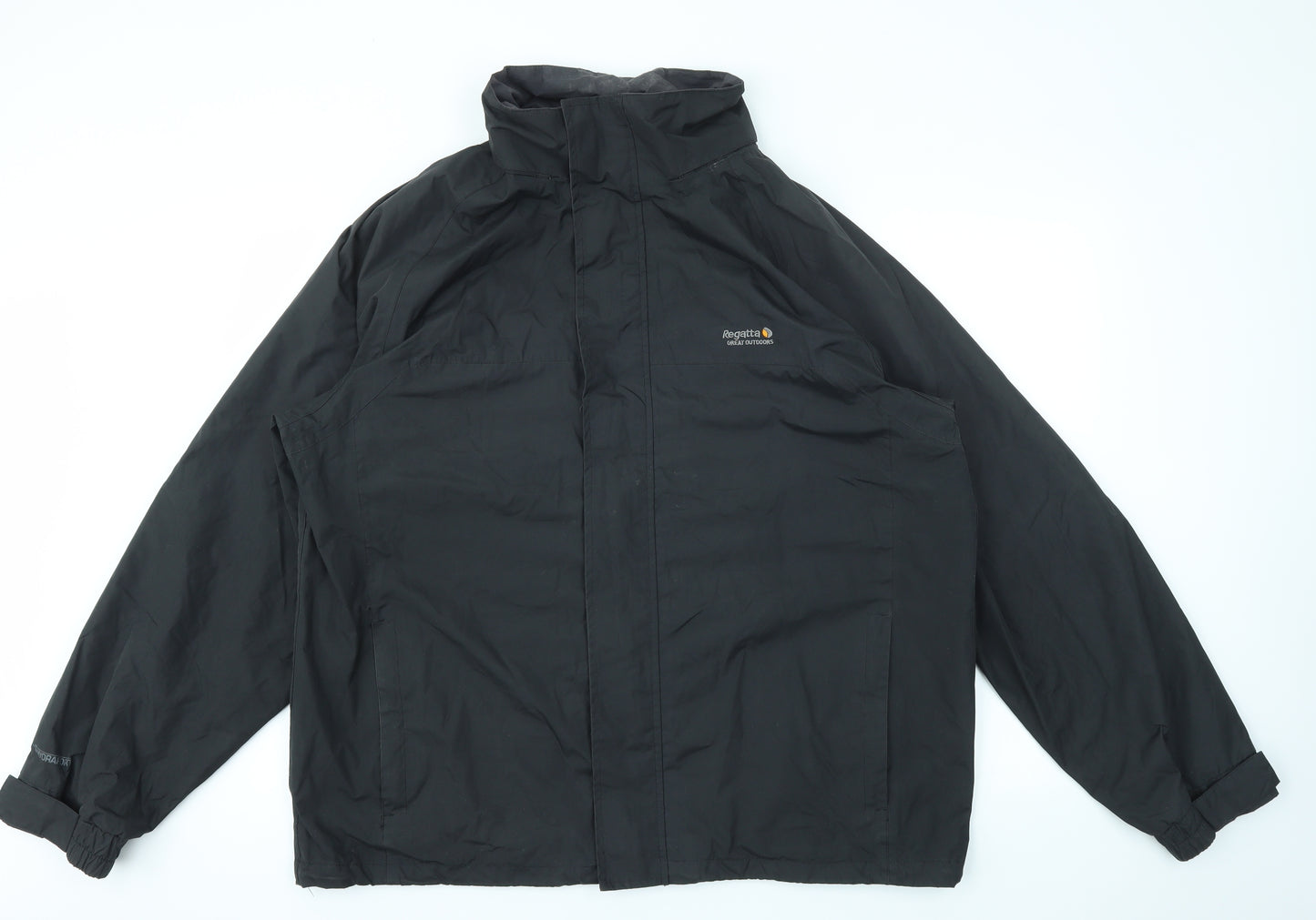 Regatta Mens Black   Jacket Coat Size 2XL