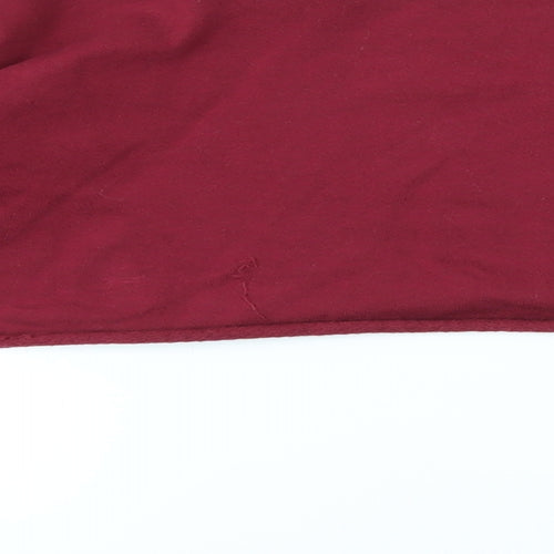 PRETTY LITLE THING  Womens Purple   Henley Sweatshirt Size 8