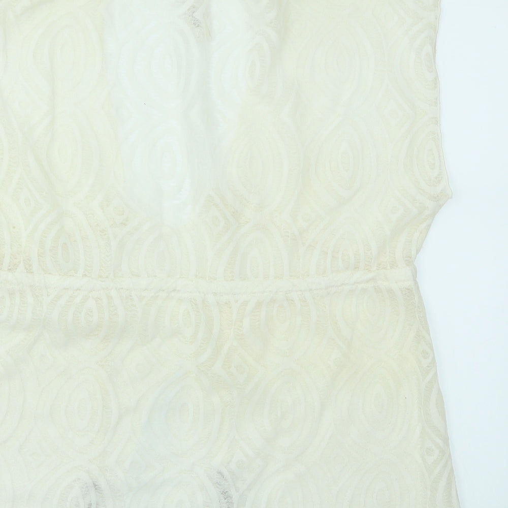 Primark Womens Ivory   Basic Blouse Size 14