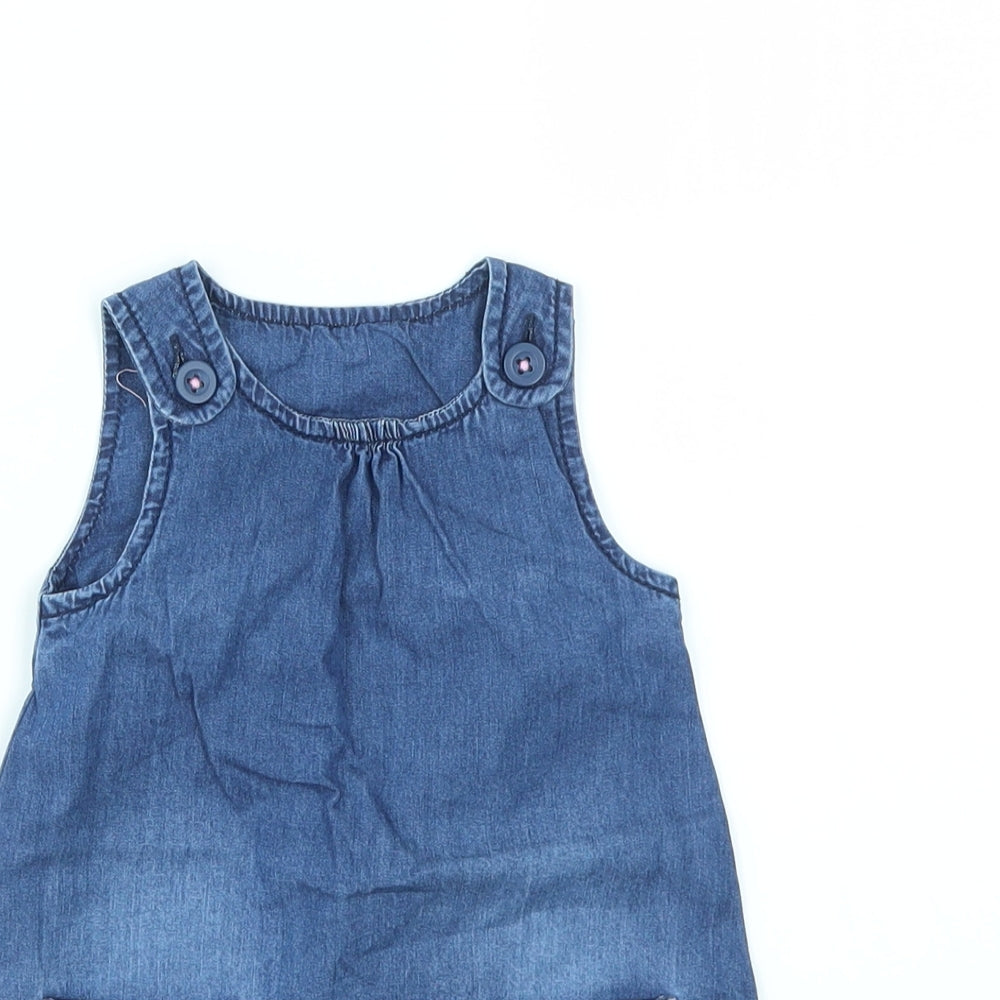 TU Girls Blue   Fit & Flare  Size 6-9 Months