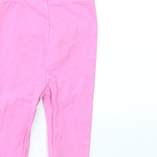 George Girls Pink   Capri Leggings Size 3-6 Months