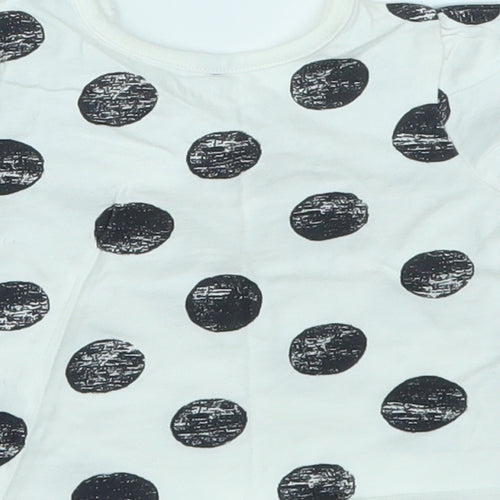 Nutmeg Girls Multicoloured Spotted  Basic T-Shirt Size 0-3 Months