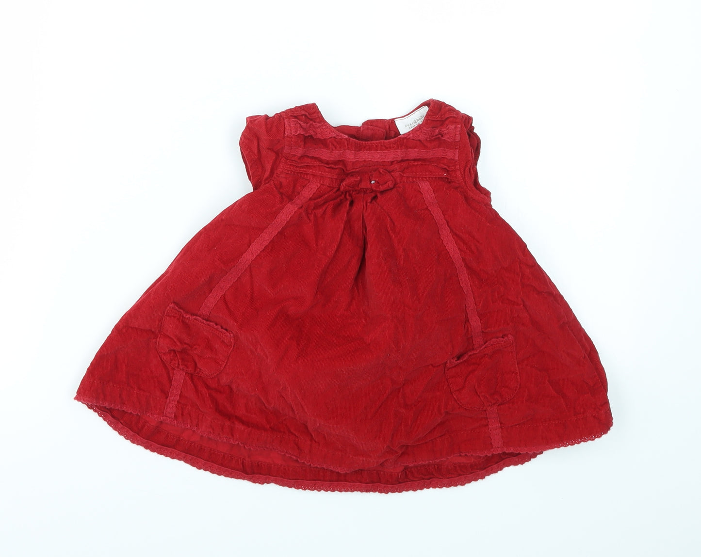 NEXT Girls Red   Fit & Flare  Size 3-6 Months