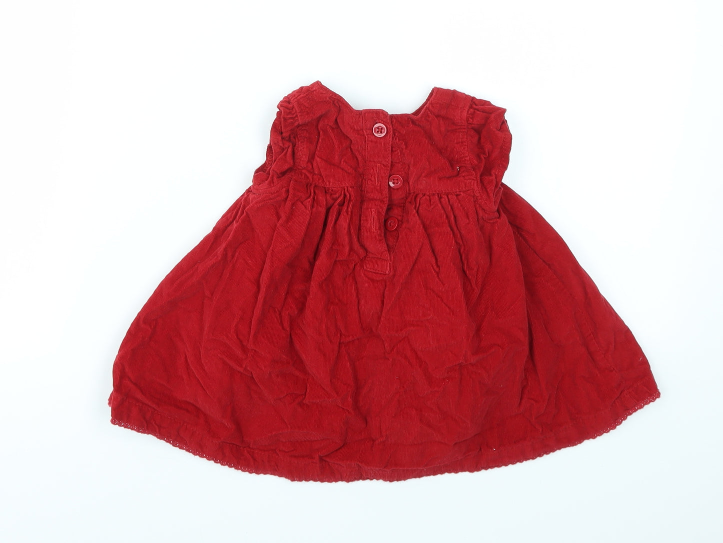 NEXT Girls Red   Fit & Flare  Size 3-6 Months