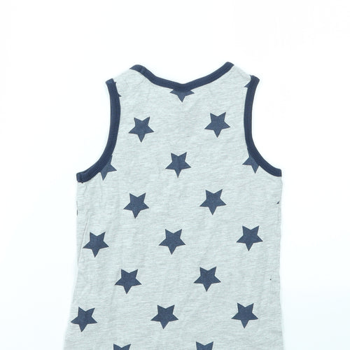 H&M Boys Multicoloured Argyle/Diamond  Basic Tank Size 6 Years