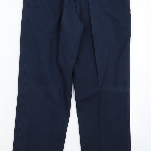 Black Knight Womens Blue   Trousers  Size 10 L28 in - Workwear