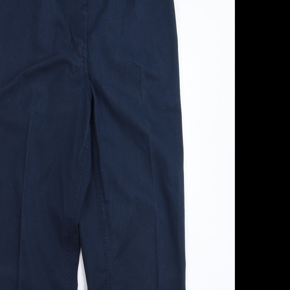 Black Knight Womens Blue   Trousers  Size 10 L28 in - Workwear