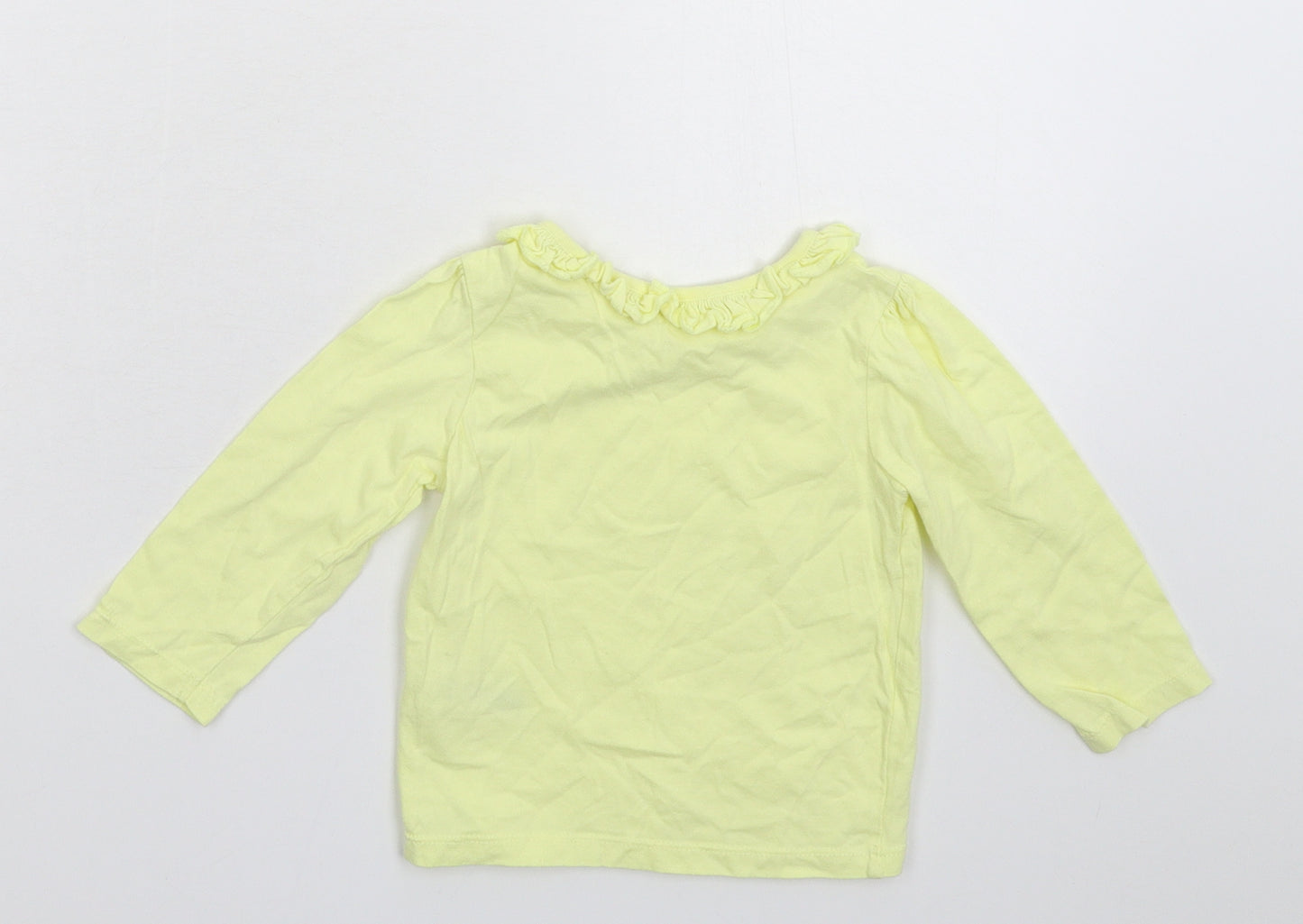 Nutmeg Baby Yellow   Basic T-Shirt Size 9-12 Months