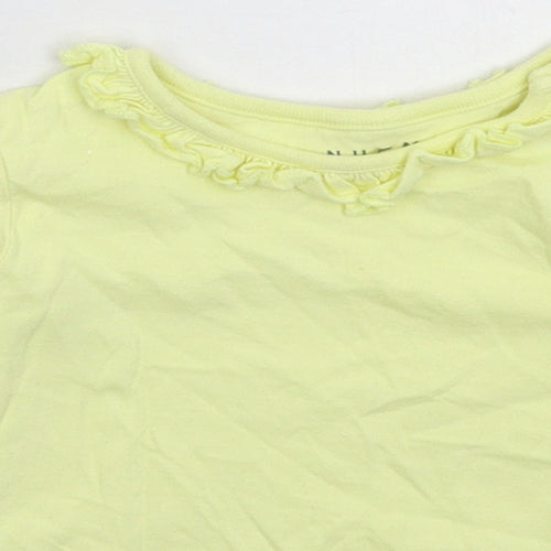Nutmeg Baby Yellow   Basic T-Shirt Size 9-12 Months