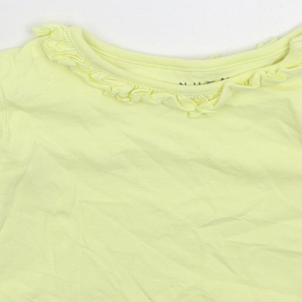 Nutmeg Baby Yellow   Basic T-Shirt Size 9-12 Months