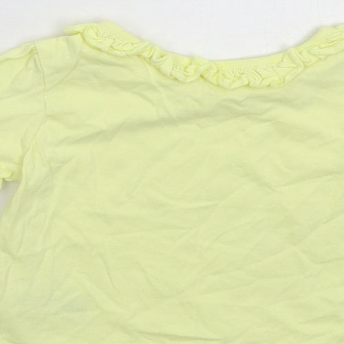 Nutmeg Baby Yellow   Basic T-Shirt Size 9-12 Months