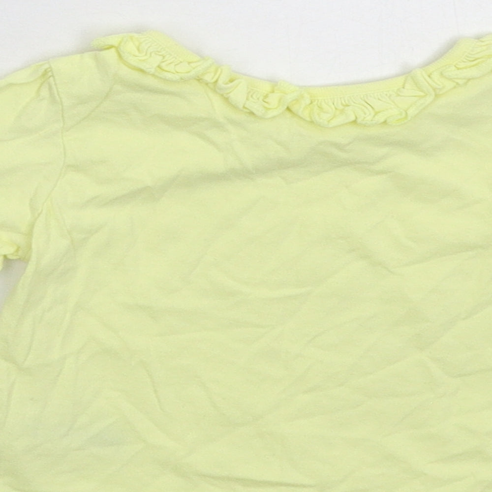 Nutmeg Baby Yellow   Basic T-Shirt Size 9-12 Months