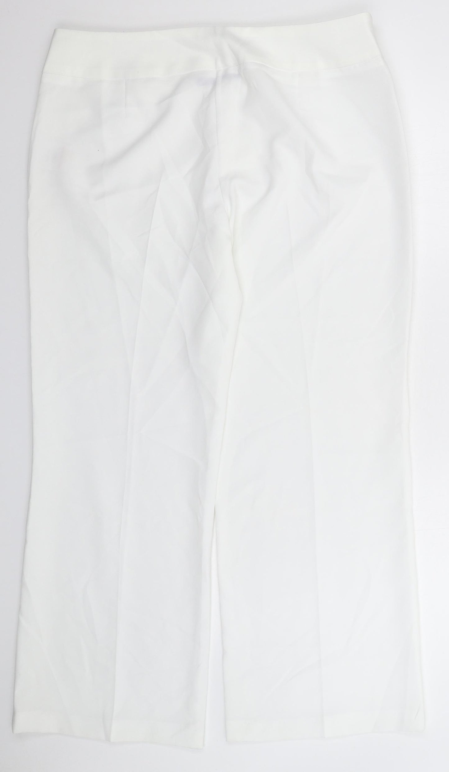 Store Twenty One Womens White   Trousers  Size 18 L29 in