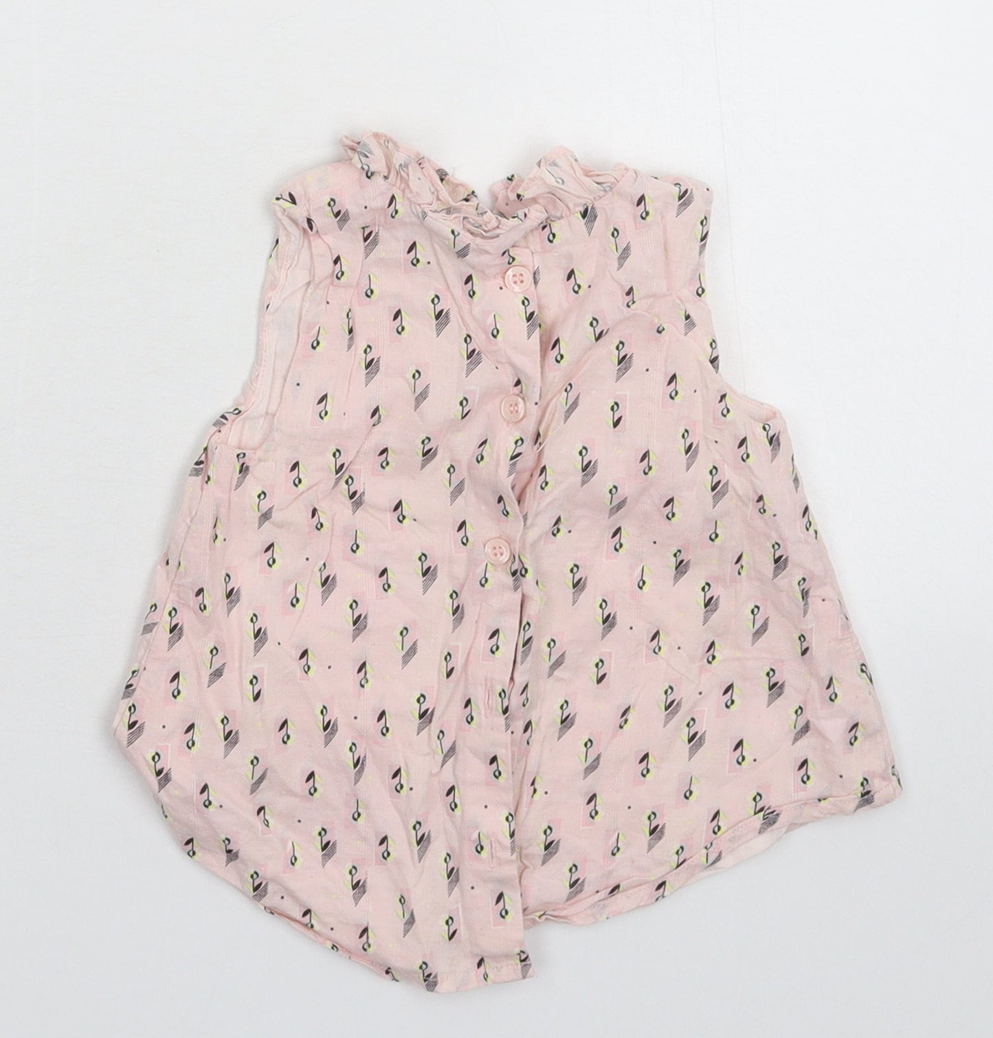 Fearne Cotton Girls Pink   Basic Button-Up Size 18-24 Months
