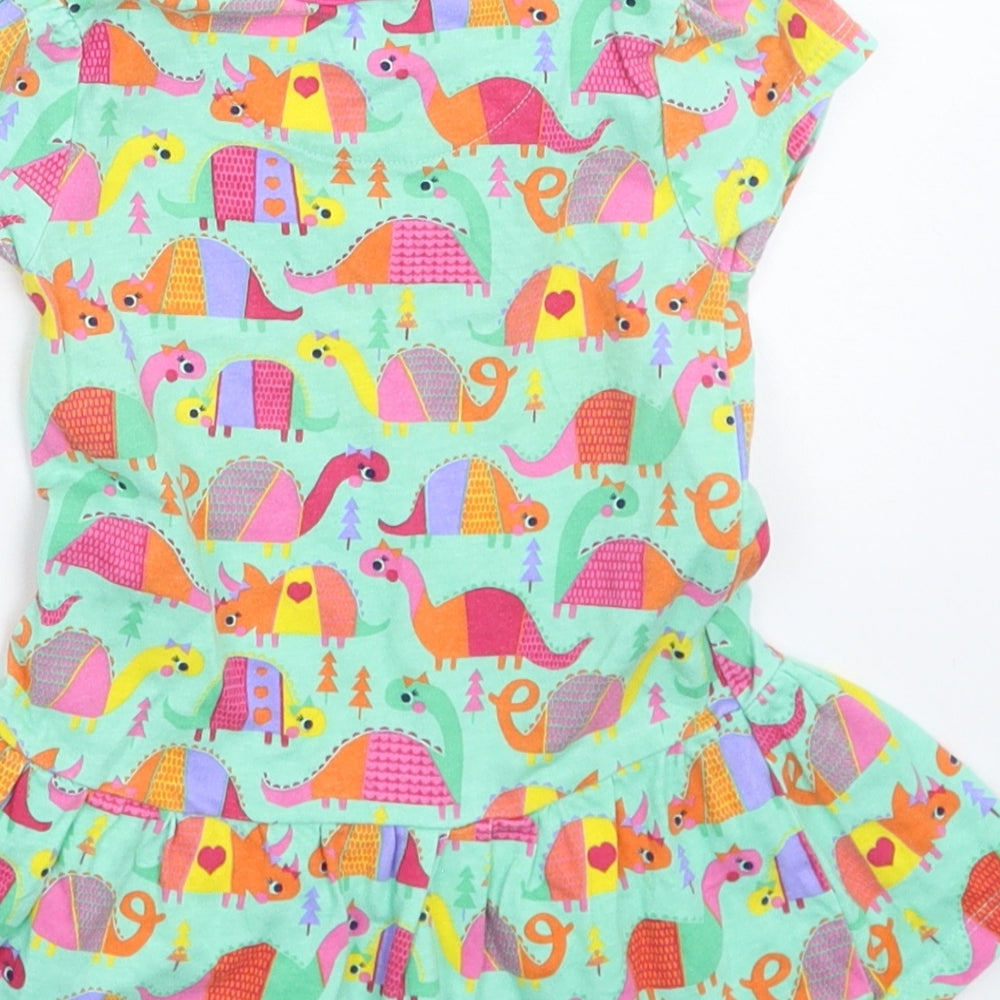 Mini Club Girls Multicoloured   T-Shirt Dress  Size 12-18 Months