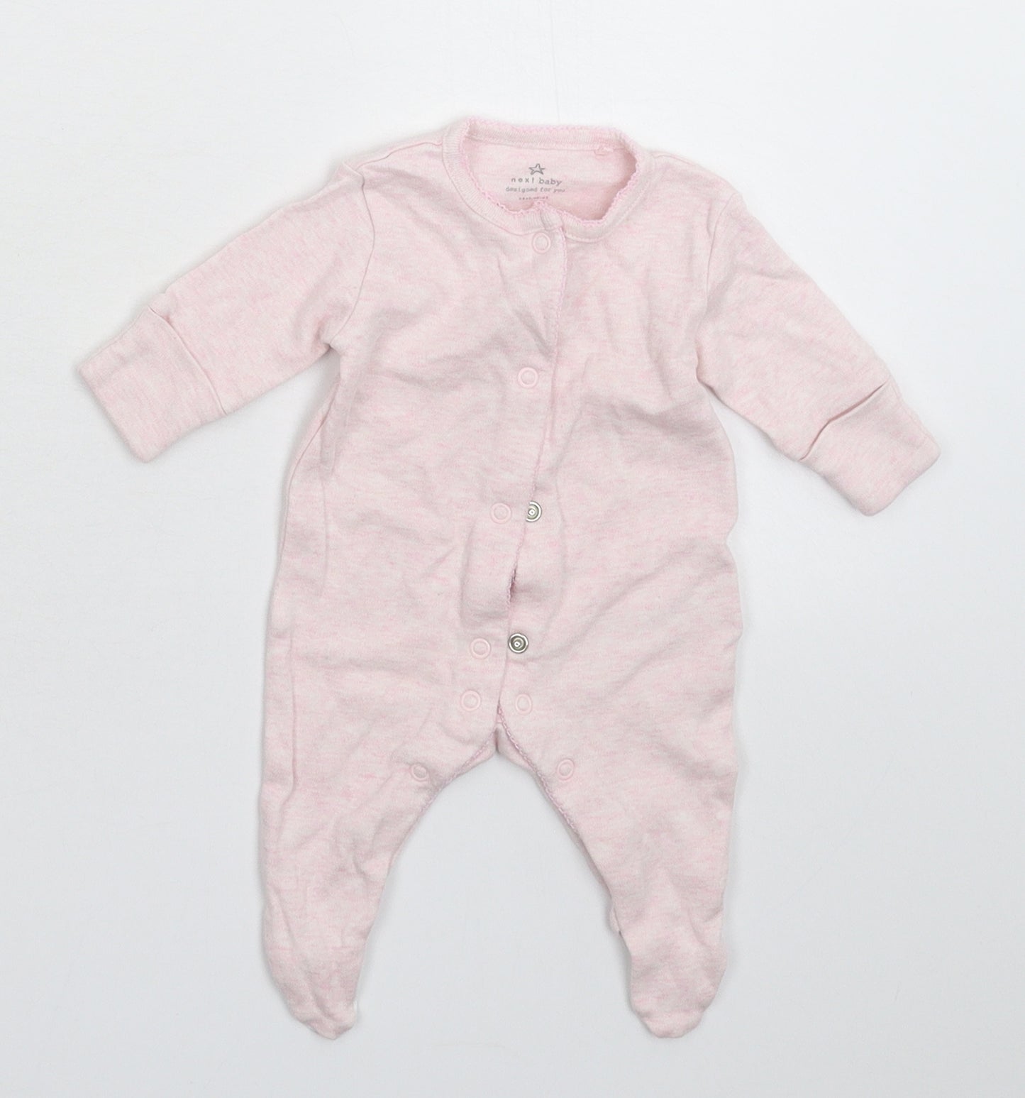 NEXT Girls Pink   Babygrow One-Piece Size Newborn