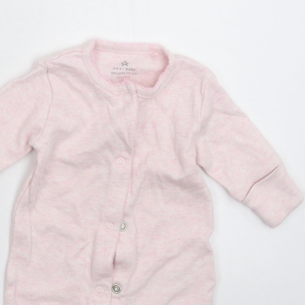 NEXT Girls Pink   Babygrow One-Piece Size Newborn