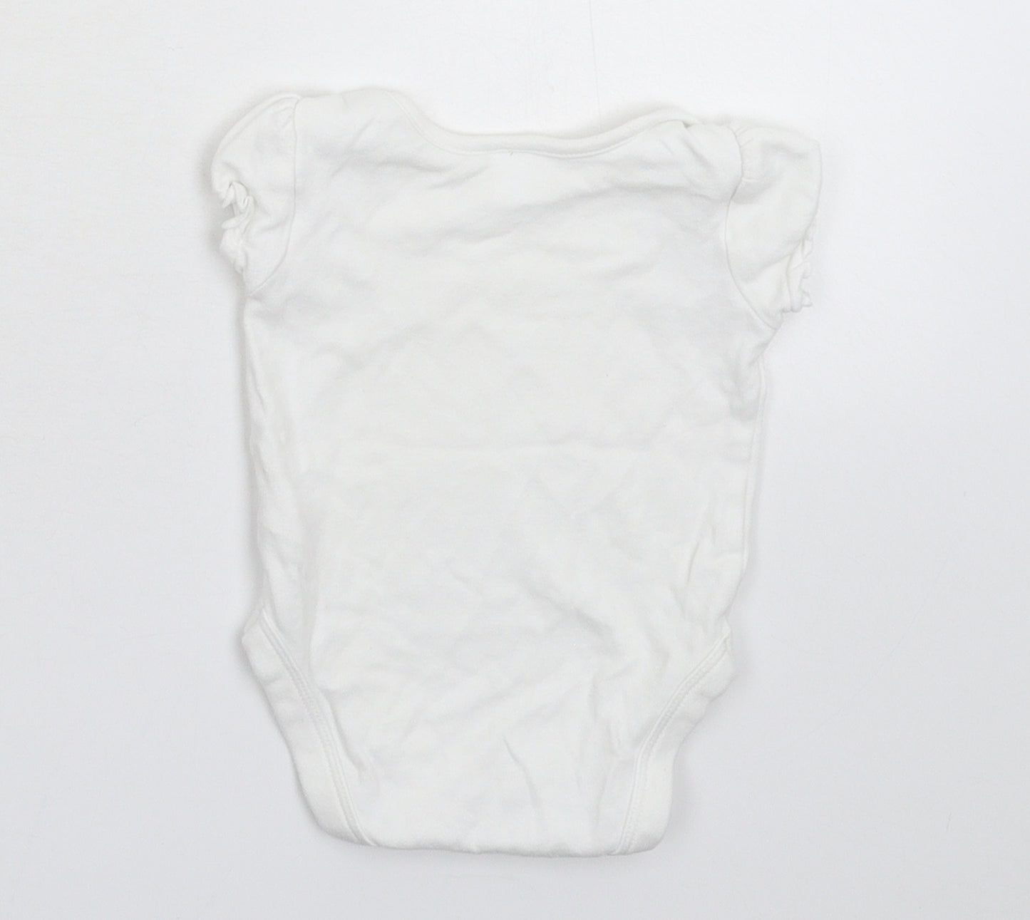 Mini Club Baby White   Babygrow One-Piece Size 0-3 Months