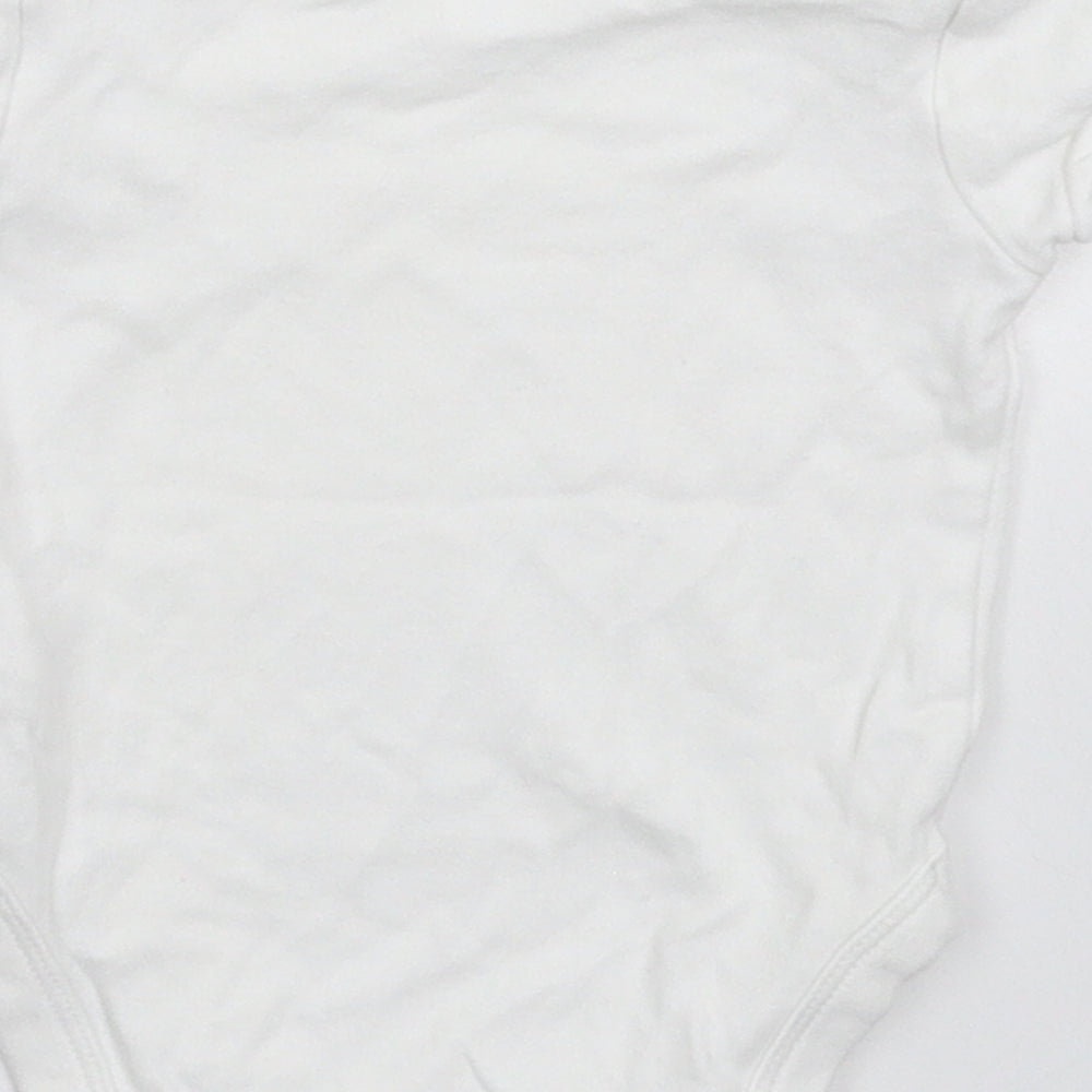 Mini Club Baby White   Babygrow One-Piece Size 0-3 Months