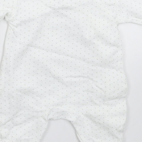 NEXT Baby White Geometric  Babygrow One-Piece Size Newborn