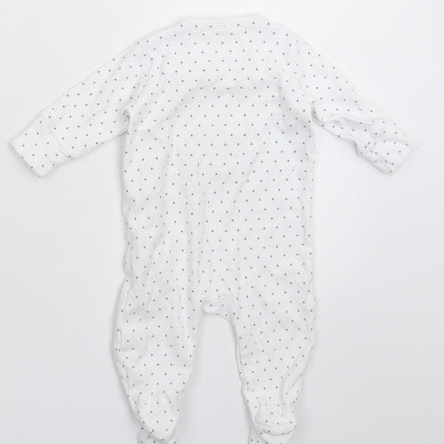 NEXT Baby White Geometric  Babygrow One-Piece Size 0-3 Months