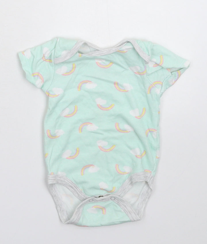 Sterling Baby Green Babygrow One-Piece Size 0-3 Months