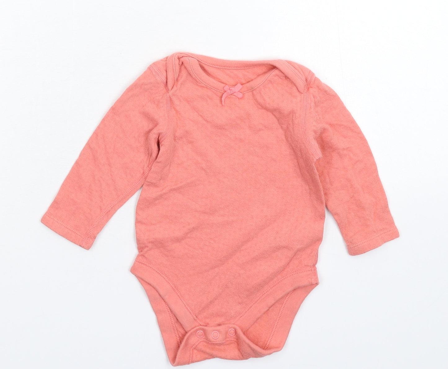 Marks and Spencer Baby Pink   Babygrow One-Piece Size 6-9 Months