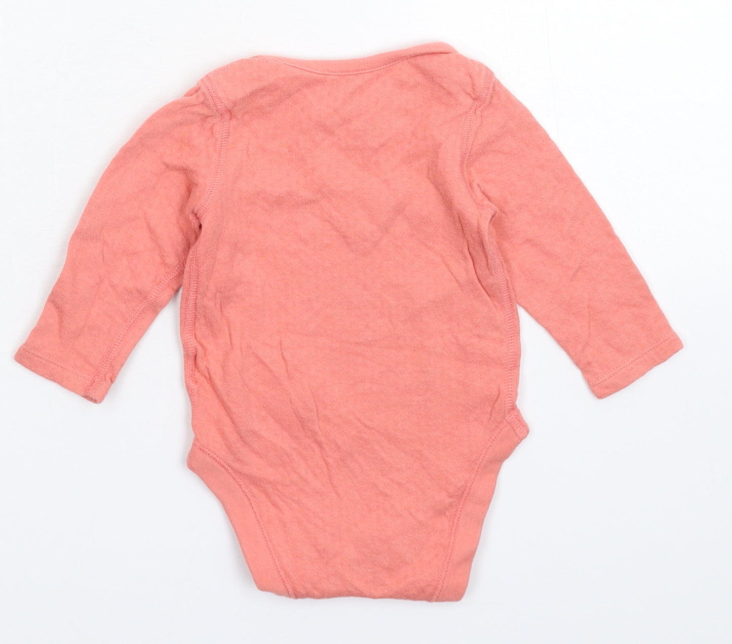 Marks and Spencer Baby Pink   Babygrow One-Piece Size 6-9 Months
