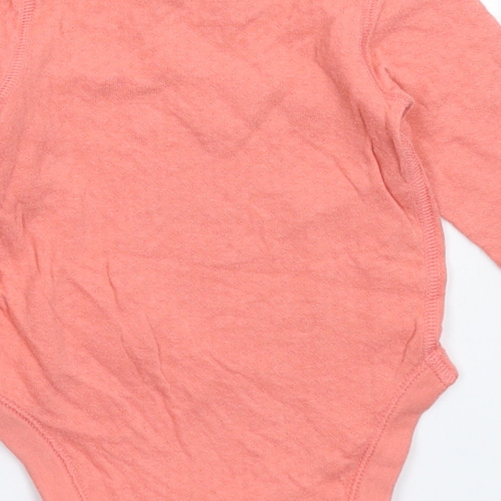 Marks and Spencer Baby Pink   Babygrow One-Piece Size 6-9 Months