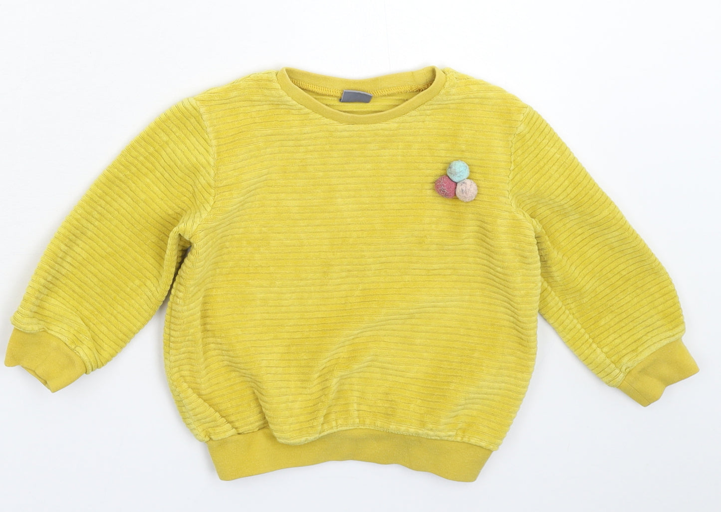 NEXT Baby Yellow  Knit Pullover Jumper Size 18-24 Months