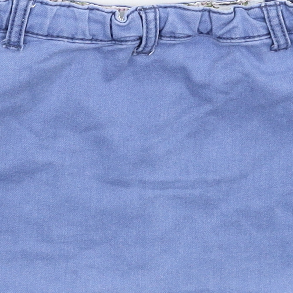 Nutmeg Girls Blue  Denim A-Line Skirt Size 18-24 Months