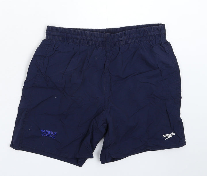Speedo Boys Blue Bermuda Shorts Size L