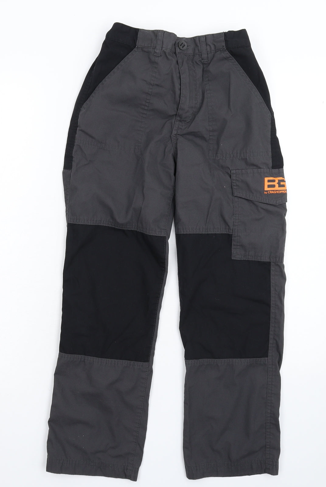 Craghoppers Boys Grey   Cargo Trousers Size 9-10 Years