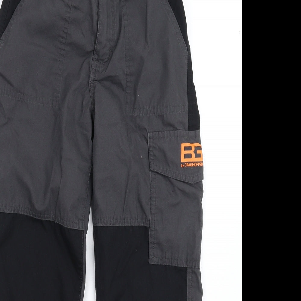 Craghoppers Boys Grey   Cargo Trousers Size 9-10 Years