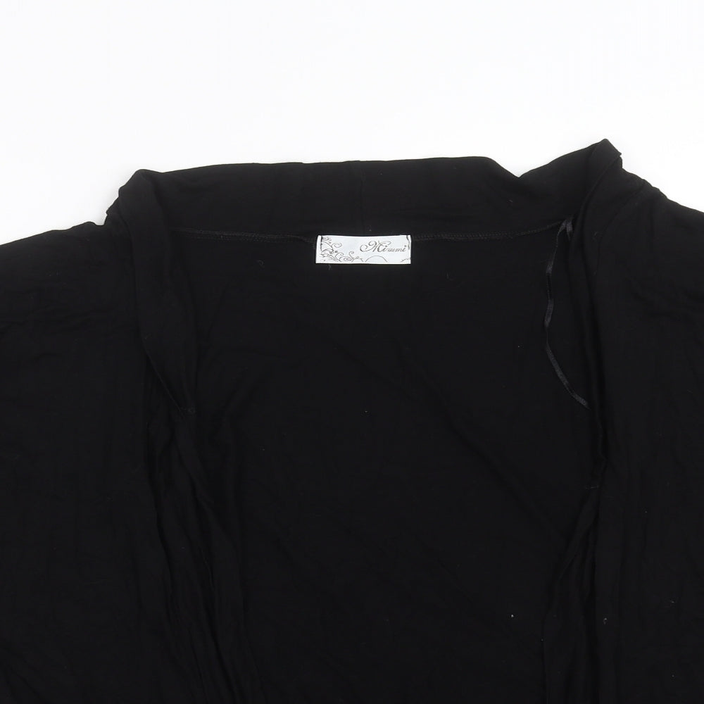 Mixumi Womens Black   Shrug Jumper Size M