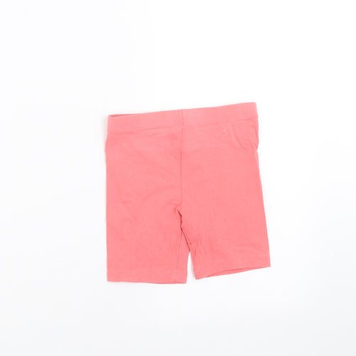 George Girls Pink   Biker Shorts Size 4-5 Years