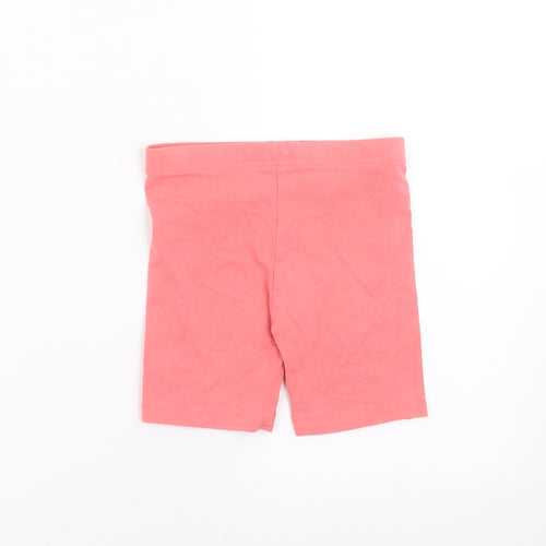 George Girls Pink   Biker Shorts Size 4-5 Years