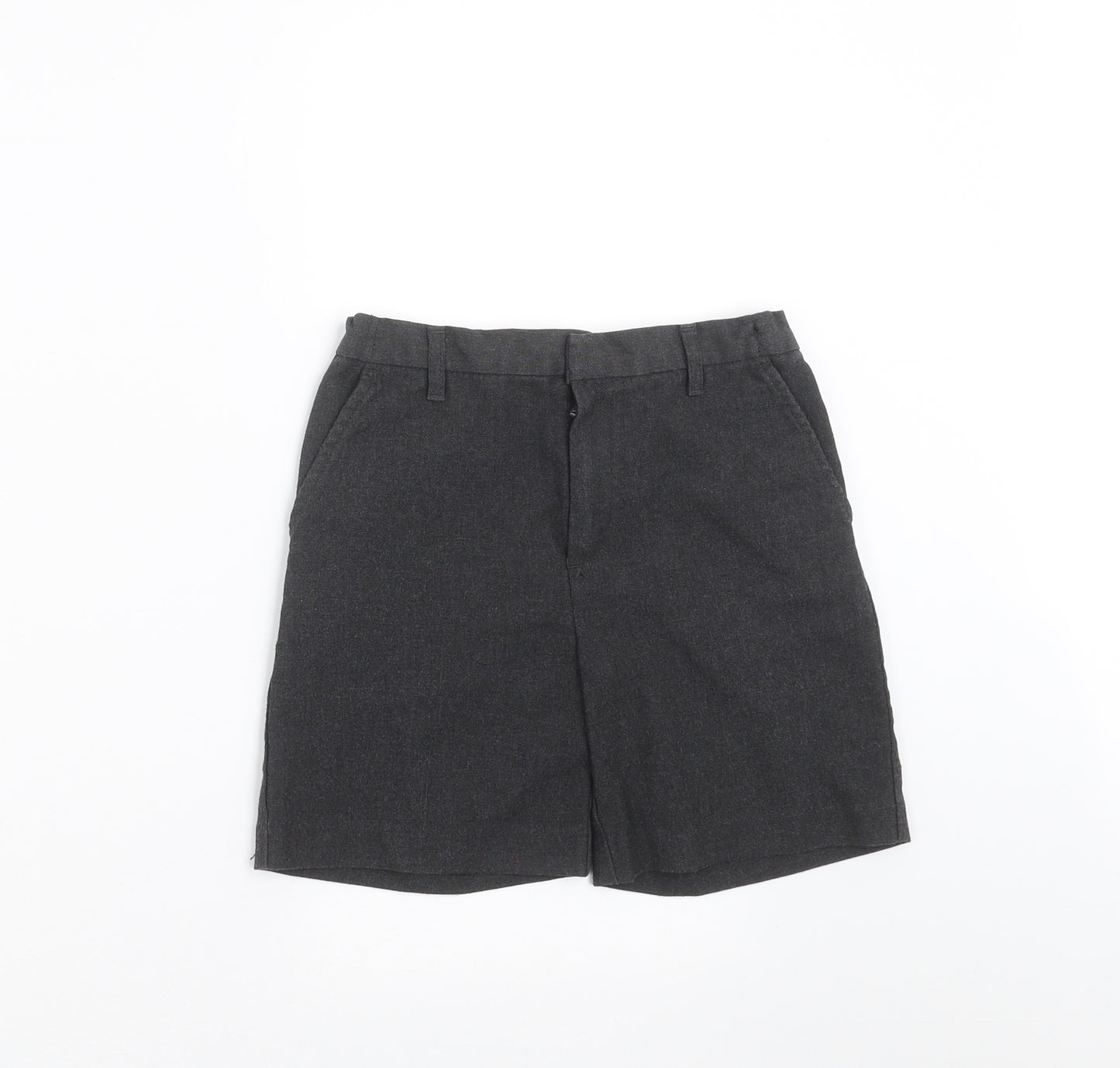 TU Boys Grey   Chino Shorts Size 7 Years - school