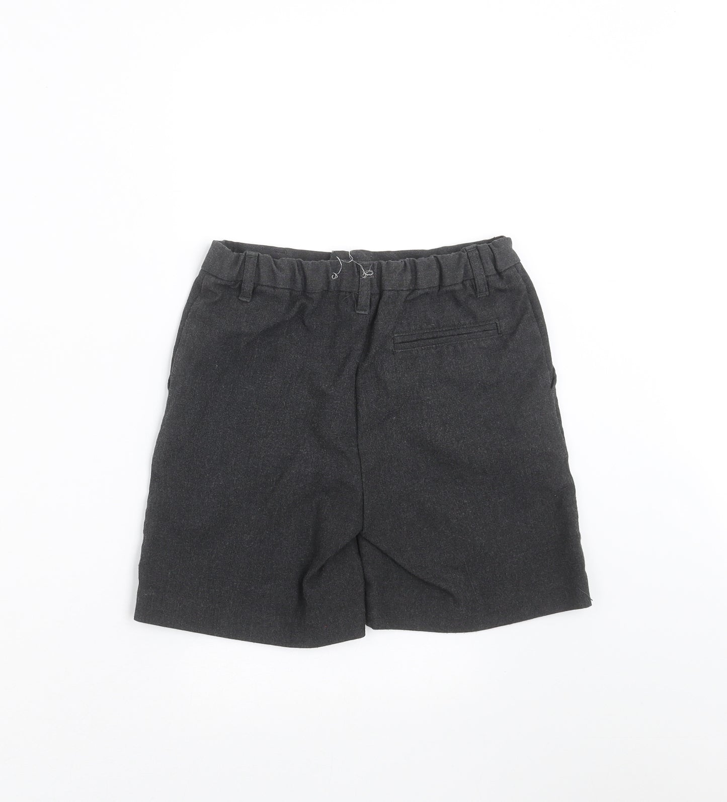 TU Boys Grey   Chino Shorts Size 7 Years - school