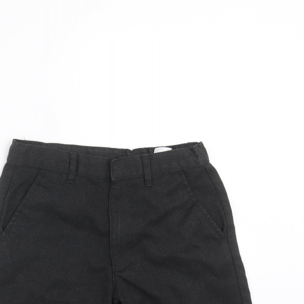 Preworn Boys Grey   Chino Shorts Size 5-6 Years - school