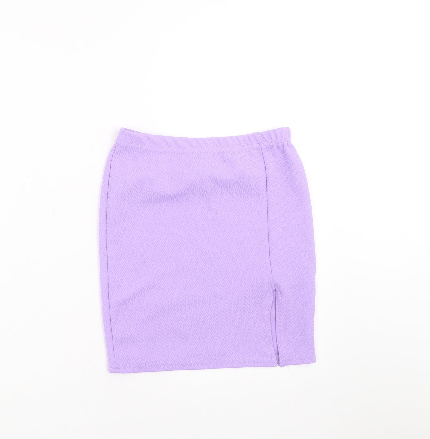 PRETTYLITTLETHING Womens Purple   Mini Skirt Size 8