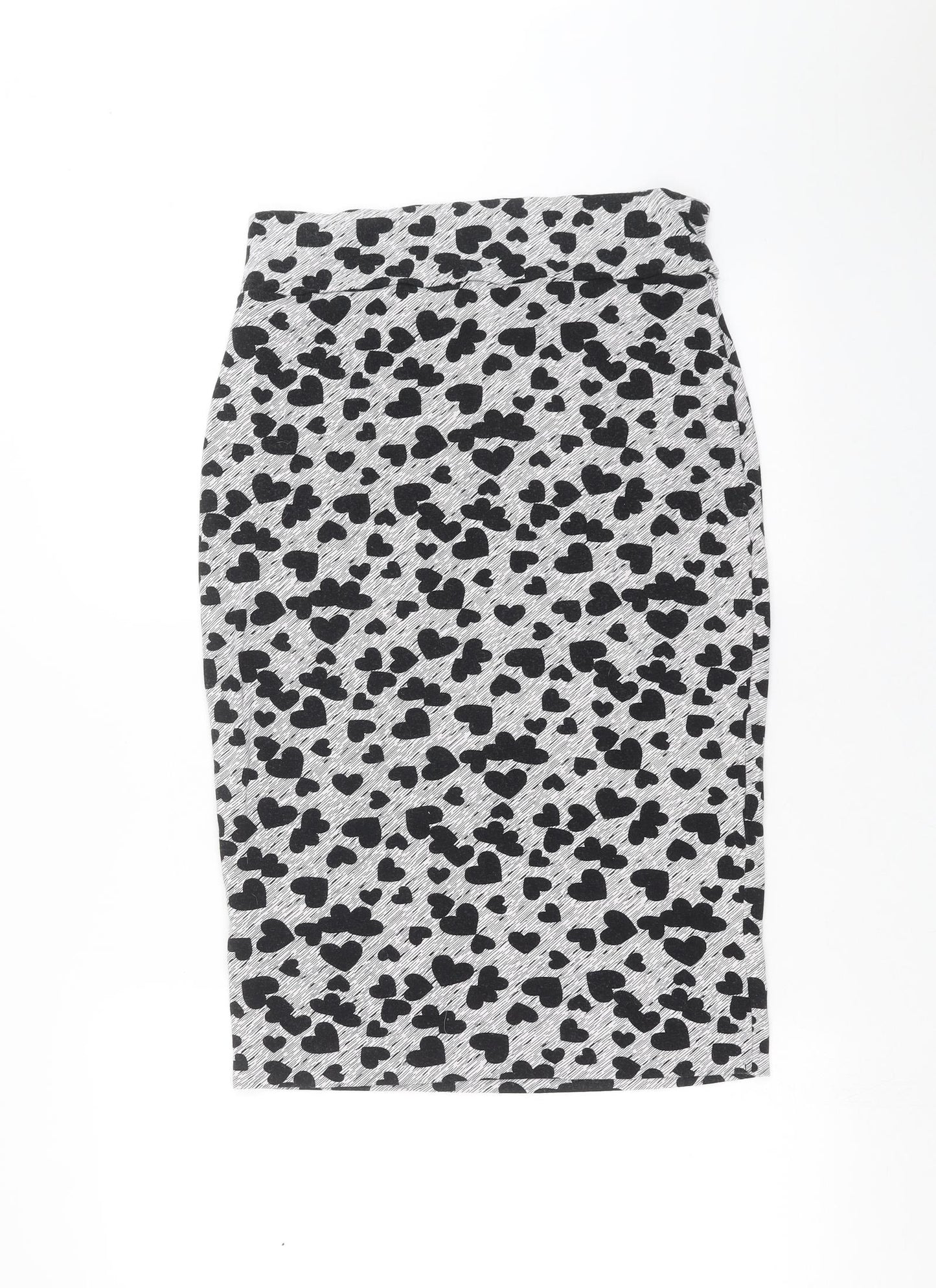 Papaya Womens Grey   Straight & Pencil Skirt Size 14  - hearts